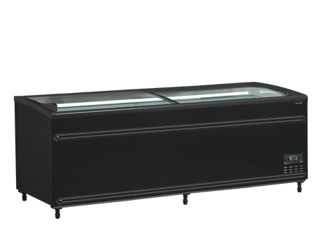 Tefcold Black Supermarket Chiller / Freezer 584L, -24 to -18 / -1 to +8°C – SFI210B-CF VS