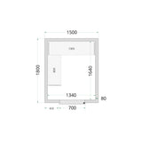 Cold Room Panels - Cold Room 150x180x220