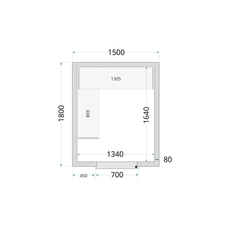 Cold Room Panels - Cold Room 150x180x220