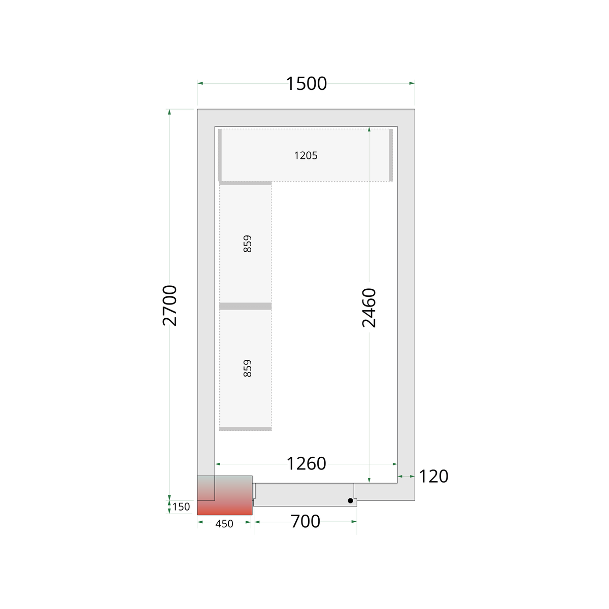 CRNF1527 - Shelf Rack System Kit