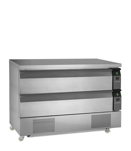 Tefcold Dual Temperature Gastronorm Counter 154L, +1 to +4 / -24 to -18°C – UD2-3
