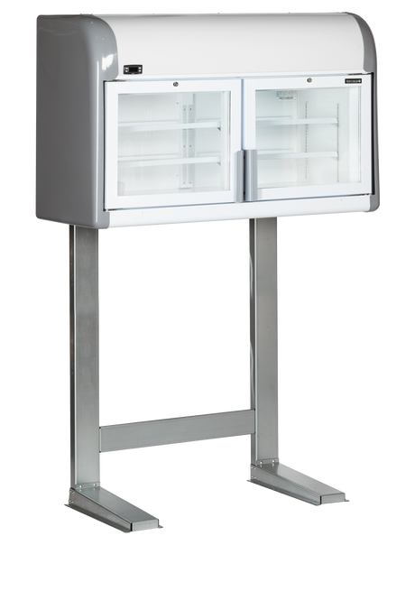 Tefcold Top Case Freezer 170L, 2-Door Glass, -23 to -18°C – MTF Mini