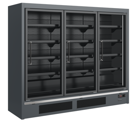 Tefcold Glass Door Freezer 1300L, 3-Door Glass, -21 to -18°C – Galaxy+ GPF3D