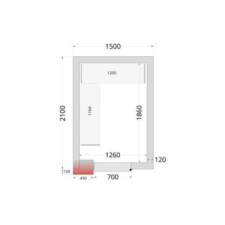 Tefcold CRNF1521 – CRNF1521 Shelf Kit