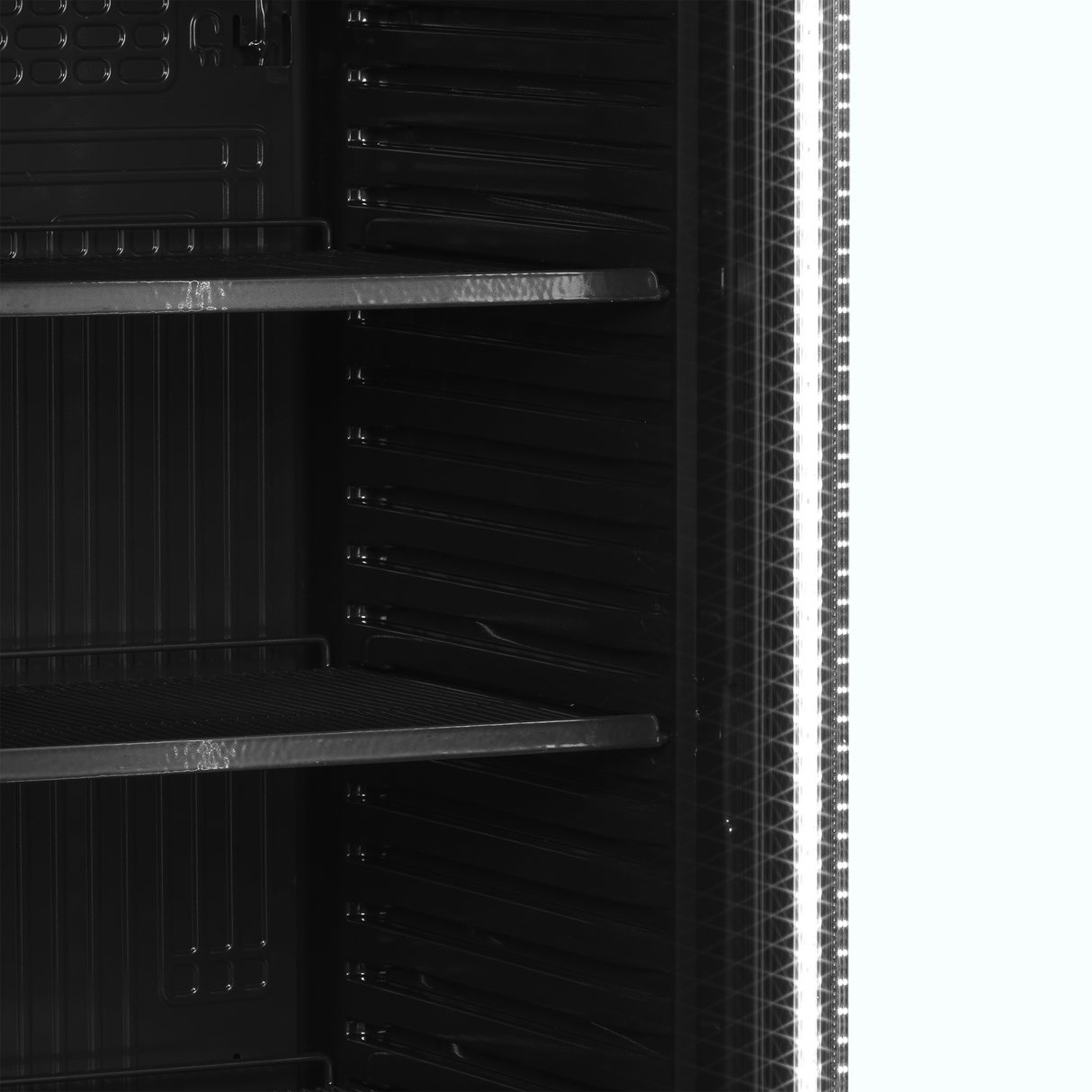 - - Glass Door Merchandiser - CEV435CP BLACK