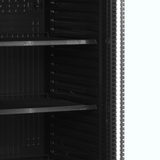 - - Glass Door Merchandiser - CEV435CP BLACK