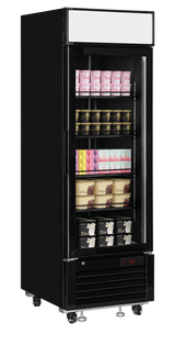 Glass Door Display Freezer - LGF2500 Black