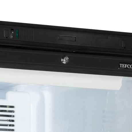 Tefcold Drinks Cooler with Wine Shelves 219L, Glass Door, +2 to +12°C – FS1380WB – image 3