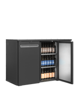Serrco High-End Backbar Cooler 275L, 2-Door Solid, +2 to +10°C – SCL-22MU+