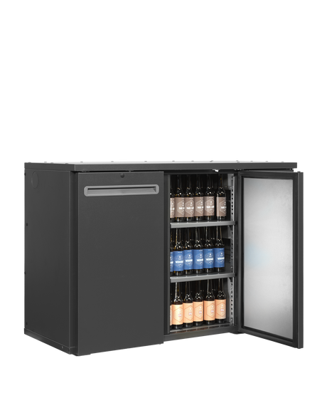 Serrco High-End Backbar Cooler 275L, 2-Door Solid, +2 to +10°C – SCL-22MU+ – image 2