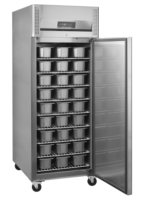 Tefcold Upright Freezer 737L, Solid Door, -24 to -18°C – BF850I – image 2
