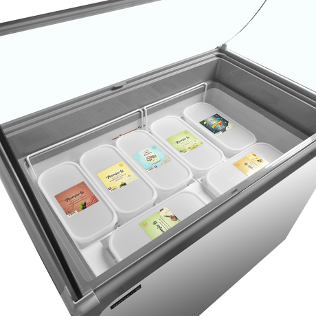 Tefcold Scoop Ice Cream Display 218L, -24 to -14°C – NIC302SC-SO – image 3