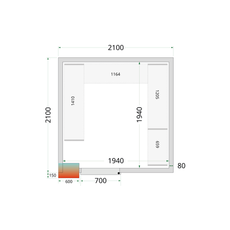 Tefcold CRPF2121 – CRPF2121 Shelf Kit