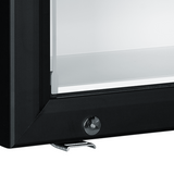 Glass Door Display Freezer - UF50G Black