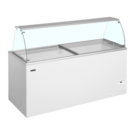Tefcold Scoop Ice Cream Display 489L, -23 to -16°C – IDA600-W1+