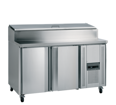 Tefcold Gastronorm Prep Counter 297L, +2 to +10°C – SS7200