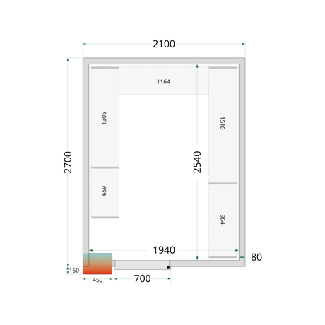 Tefcold CRPF2127 – CRPF2127 Shelf Kit