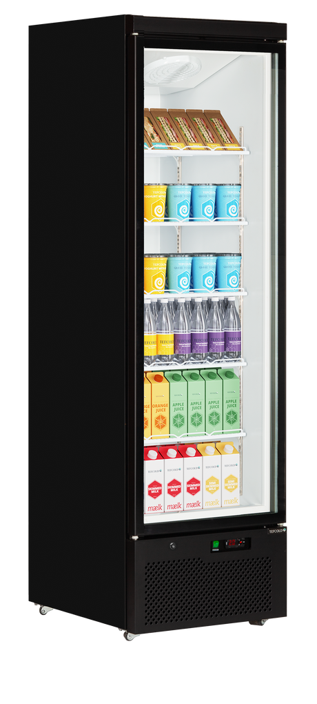 Tefcold Glass Door Merchandiser 459L, Glass Door, -1 to +10°C – Atom Maxi C1DB – image 2