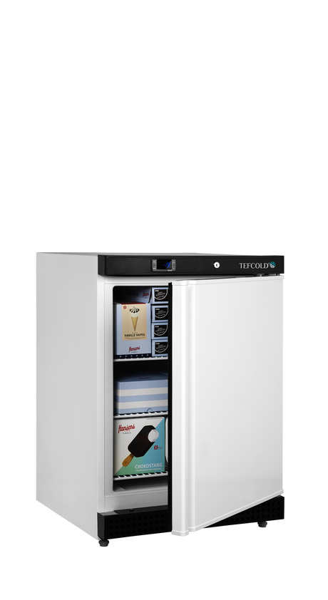 Tefcold Undercounter Freezer 120L, Solid Door, -24 to -10°C – UF200V – image 2
