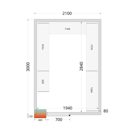 Tefcold CRPF2130 – CRPF2130 Shelf Kit