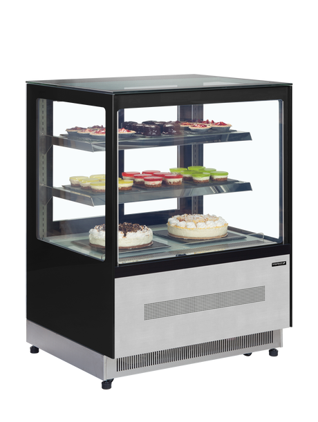 Tefcold Chilled Display Cabinet 140L, 2-Door Sliding Glass, +2 to +8°C – LPD900F – image 2