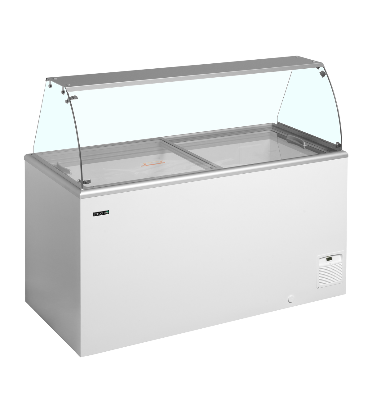 Tefcold Scoop Ice Cream Display 408L, -23 to -16°C – IDA500-W1+