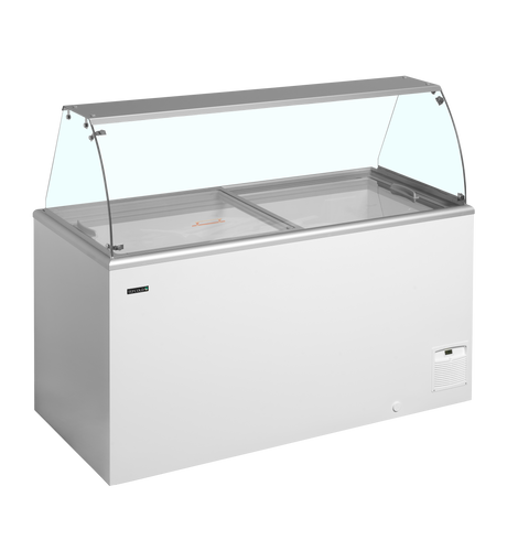 Tefcold Scoop Ice Cream Display 408L, -23 to -16°C – IDA500-W1+