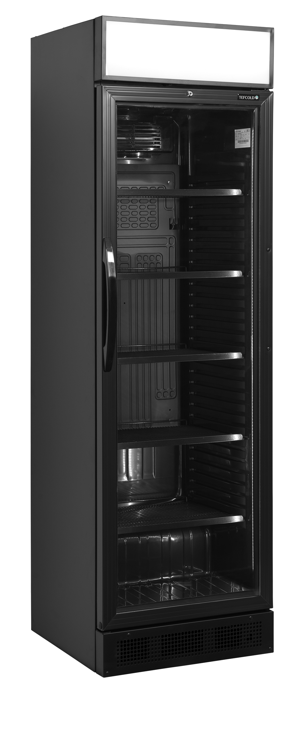 Glass Door Merchandiser - CEV425CP BLACK