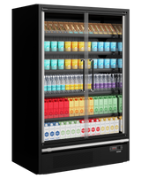 Multideck With Doors - Galaxy+ GP14FGD Black