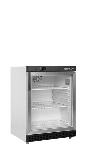 Tefcold Glass Door Merchandiser 119L, Glass Door, +2 to +10°C – UR200G