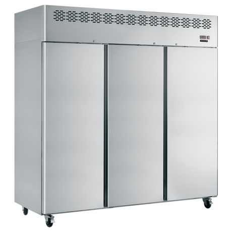 Tefcold Upright Freezer 1005L, 3-Door Solid, -22 to -17°C – CAF1390