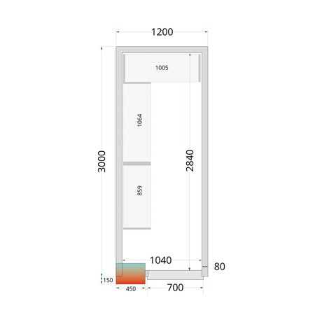 Tefcold CRPF1230 – Shelf Rack System Kit