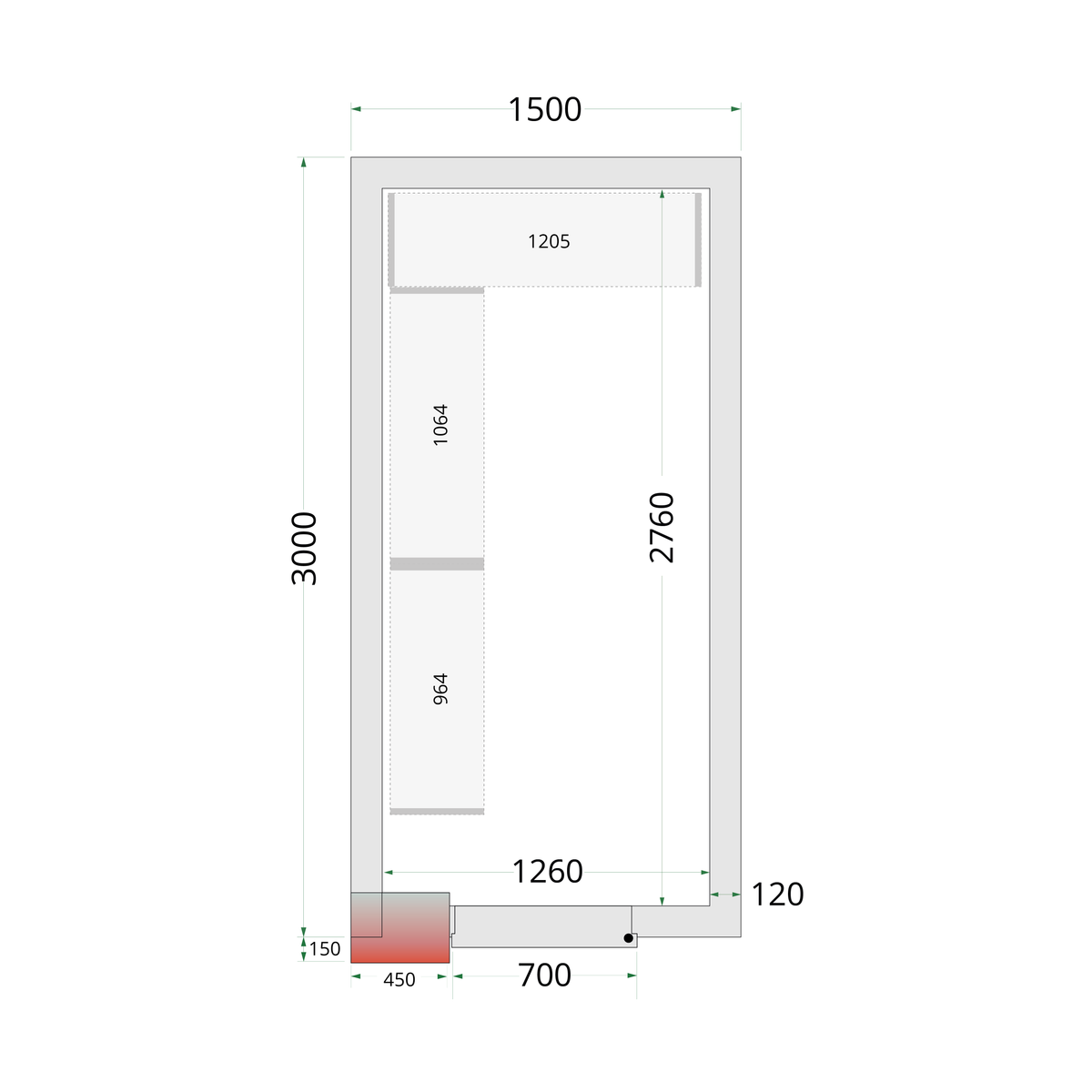 CRNF1530 - Shelf Rack System Kit
