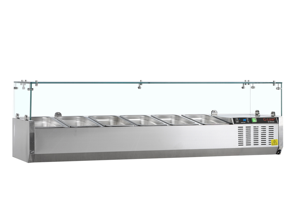 G-Line Gastronorm Topping Shelf GN1/3 43L, +2 to +8°C – GVC38-150