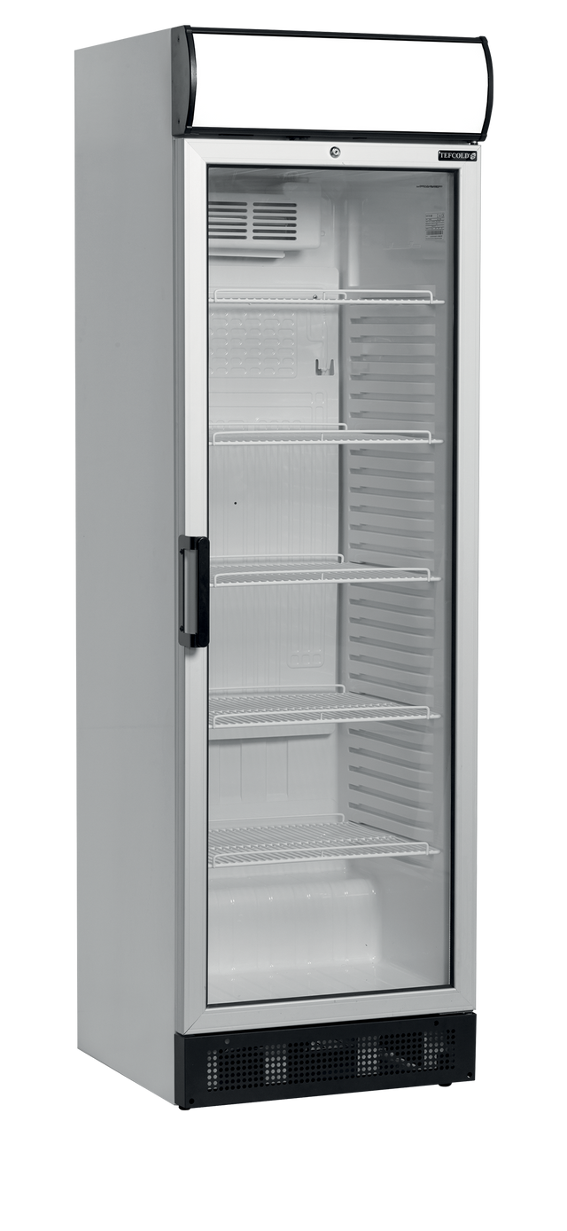 Tefcold Glass Door Merchandiser 347L, Glass Door, +2 to +12°C – FSC1380