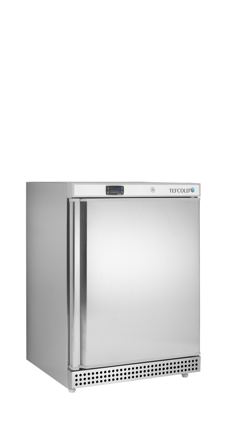 Tefcold Undercounter Freezer 120L, Solid Door, -24 to -10°C – UF200S