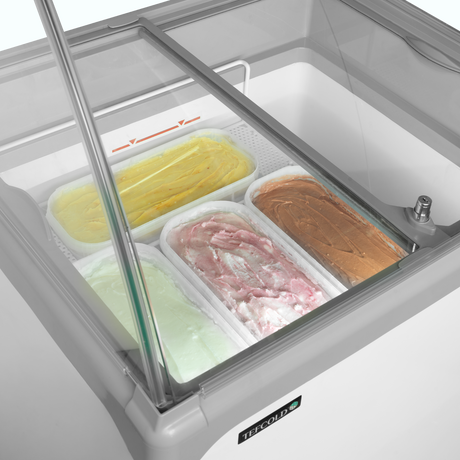 Tefcold Scoop Ice Cream Display 138L, -24 to -14°C – NIC202SC-SO – image 2