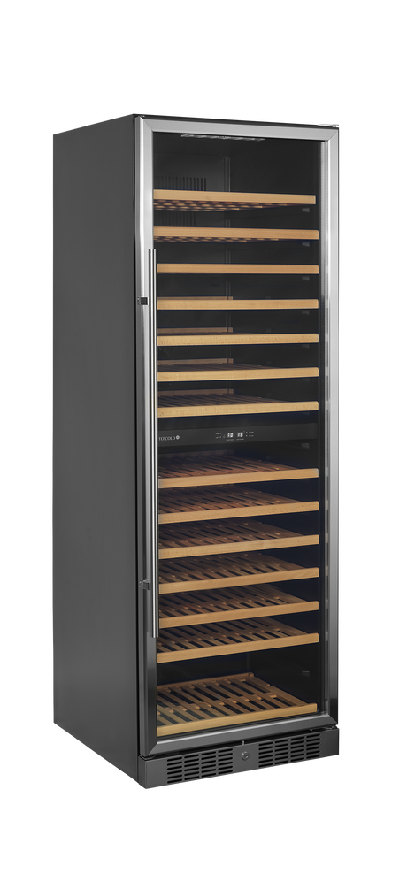 Tefcold Wine Cooler 350L, Glass Door, +5 to +10 / +10 to +18°C – TFW400-2S