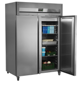 Tefcold Gastronorm Solid Door Refrigerator 954L, 2-Door Solid, -2 to +8°C – RK1420X1