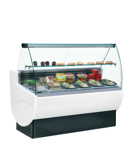 Tefcold Slimline Serve Over Counter +2 to +8°C – TAVIRA II 200