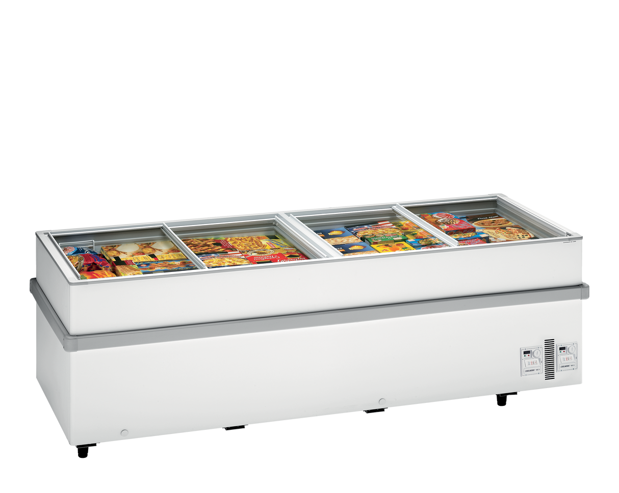 Arcaboa - Island Site Freezer - 1100CHV WH