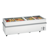 Arcaboa - Island Site Freezer - 1100CHV WH