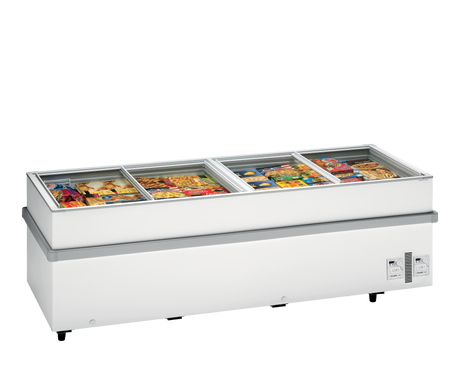 Tefcold Island Site Freezer 805L, -22 to -18°C – 1100CHV WH