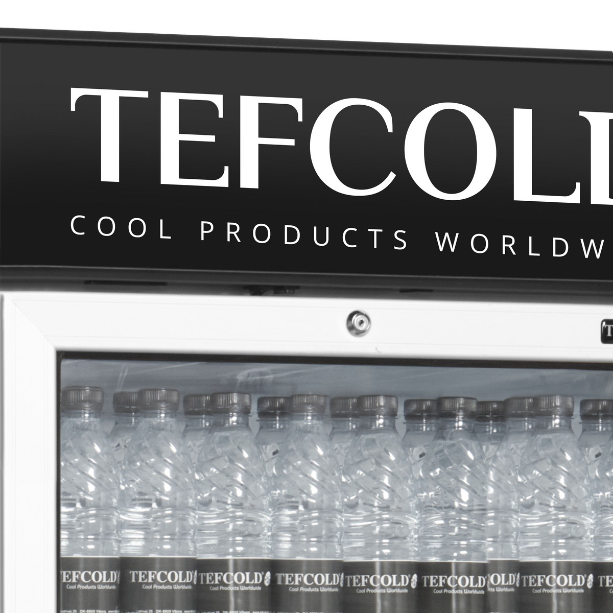 Tefcold Glass Door Merchandiser 347L, Glass Door, +2 to +12°C – FSC1380 – image 4