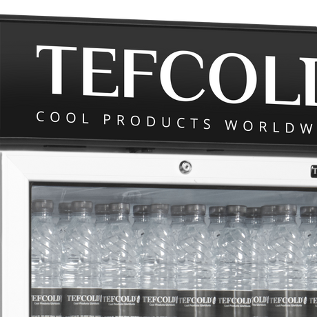 Tefcold Glass Door Merchandiser 347L, Glass Door, +2 to +12°C – FSC1380 – image 4