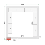 CRNF3030 - Shelf Rack System Kit