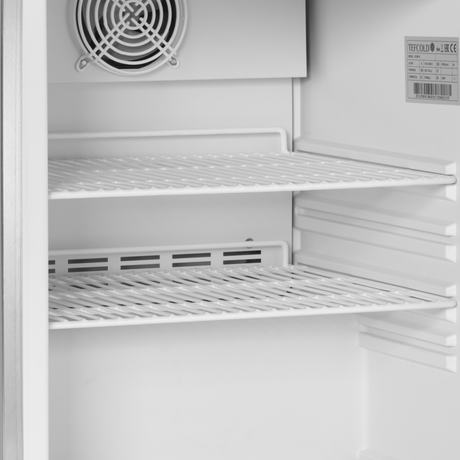Tefcold Undercounter Freezer 120L, Solid Door, -24 to -10°C – UF200VS – image 3