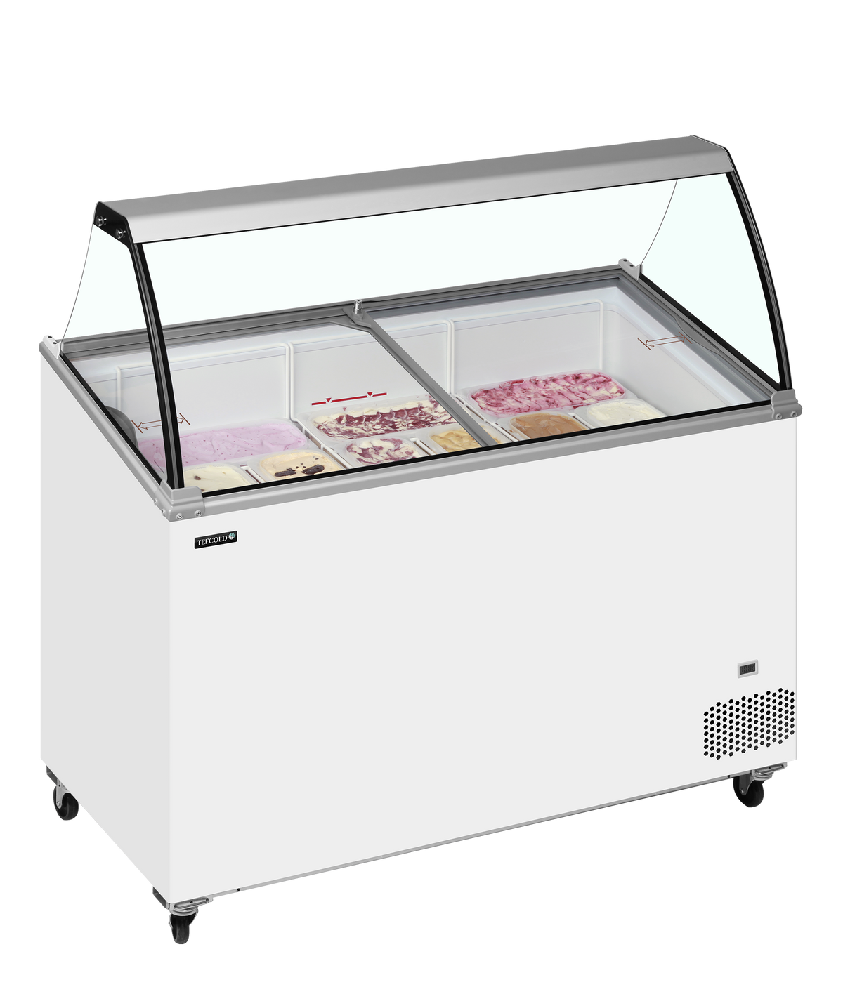 Scoop Ice Cream Display - IC401SCE + CANOPY