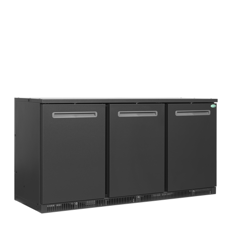 Serrco High-End Backbar Cooler 401L, 3-Door Solid, +2 to +10°C – SGD-360E