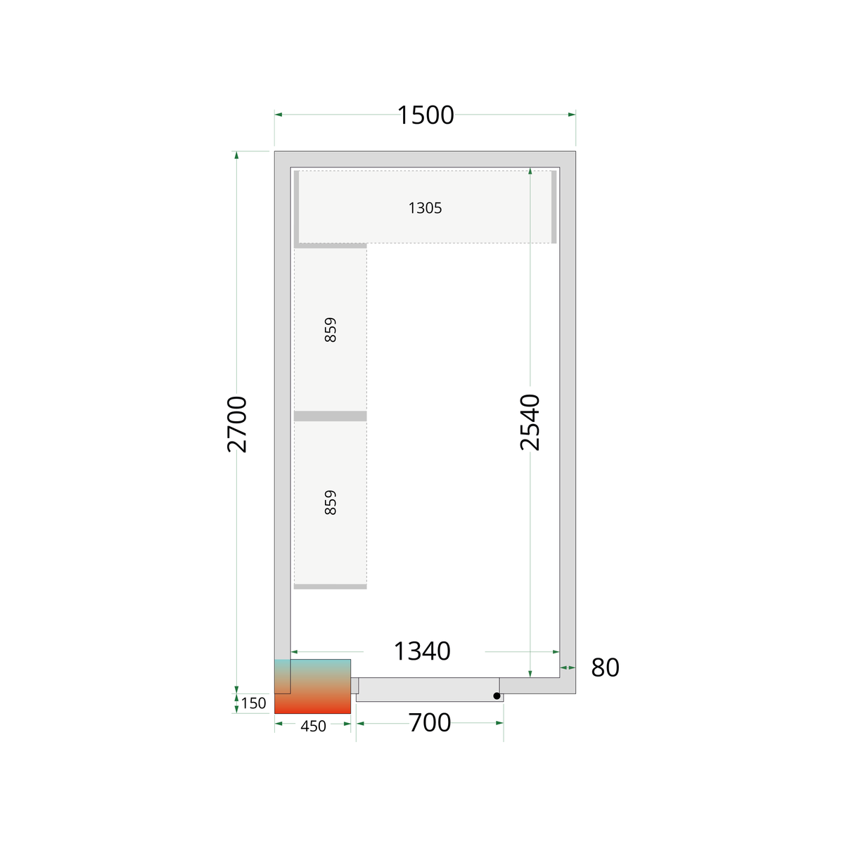 CRPF1527 - Shelf Rack System Kit
